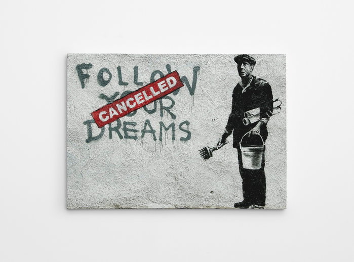 Wallity Banksy WY48 (50 x 70 cm) Wallity Banksy WY48 (50 x 70 cm)